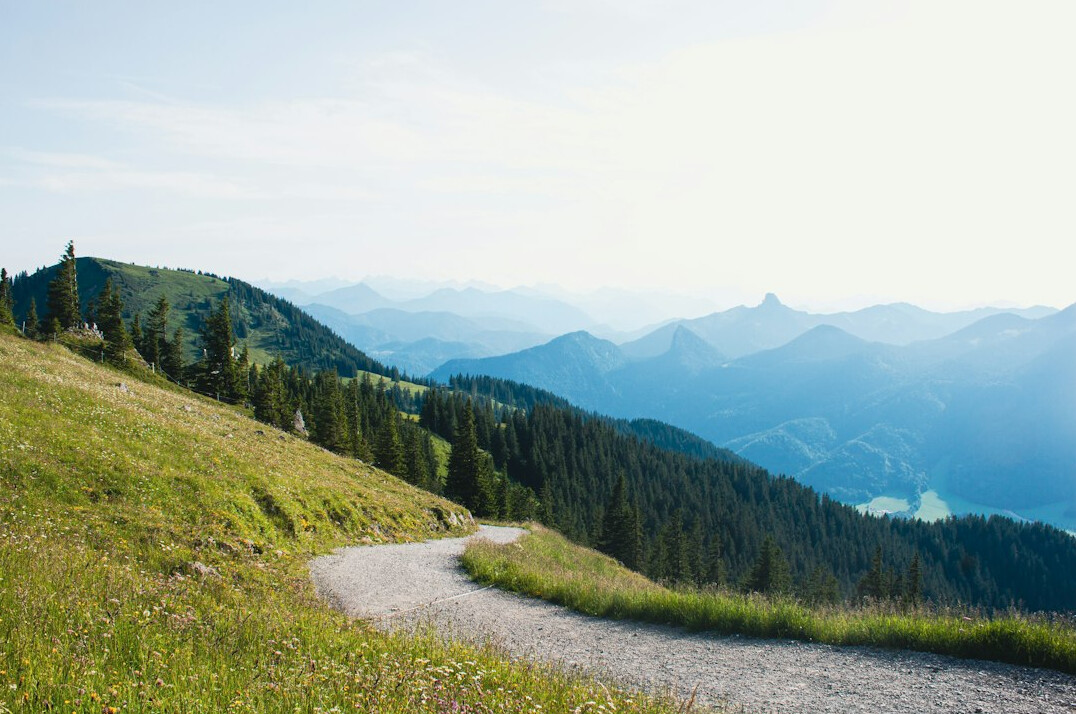 mountain hiking trail